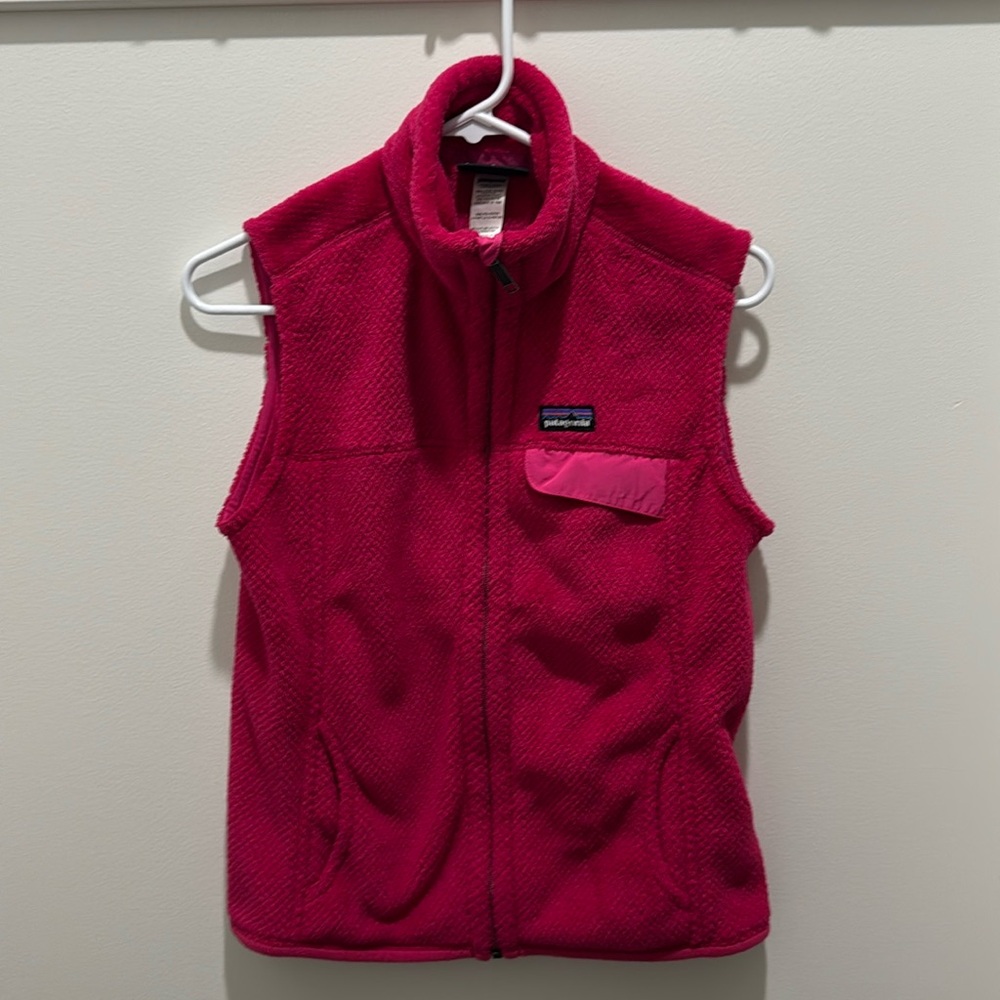 Pink Patagonia Vest
